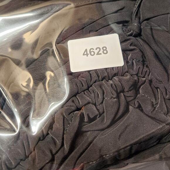 Nasty Gal Dress Womens Size 6 Black One Sleeve Center Cut Out - Picture 9 of 9